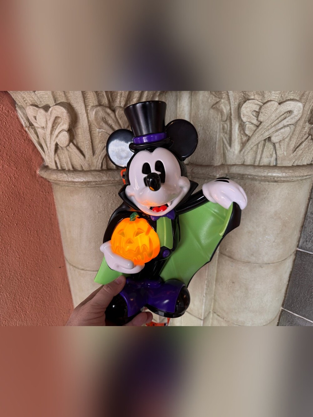 Disney Parks Light-Up Vampire Mickey Mouse Bucket
